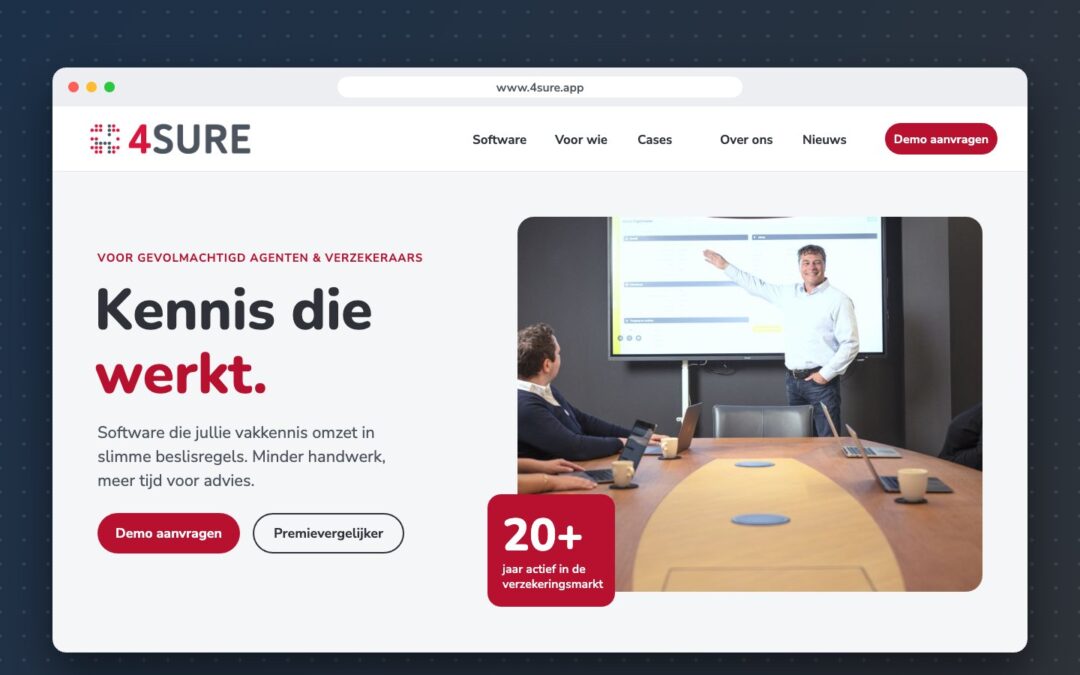 Onze nieuwe website is live
