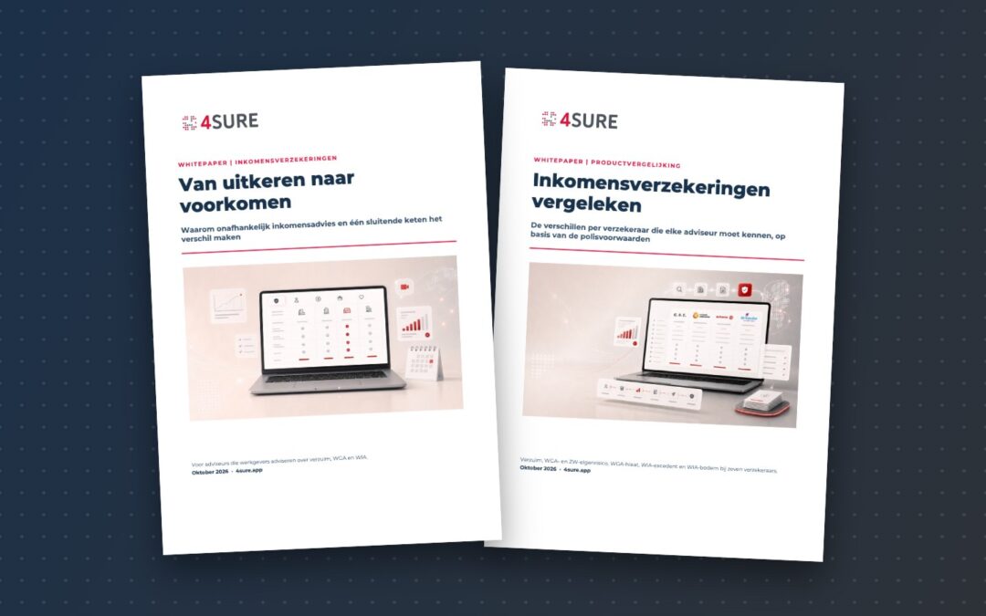 Twee nieuwe whitepapers over inkomensverzekeringen